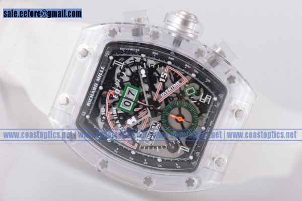 Richard Mille RM 11-01 Roberto Mancini Watch Sapphire Crystal 1:1 Replica - Click Image to Close